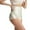 White, variant on Ashirexll High Waisted Compression Bodysuit Shapewear for Women Elastic Underwear Briefs Black M