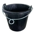 thumbnail image 2 of Cubo de goma para pienso con asa, contenedor portátil y fácil de transportar, cubo de almacenamiento para agua y pienso para ganado en corrales y, 2 of 8