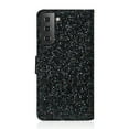thumbnail image 5 of TECH CIRCLE Case for Samsung Galaxy S23 6.1", Bling Glitter PU Leather Folio Stand Wallet Card Holders Shockproof Protective Magnetic Cover with Hand Strap For Samsung Galaxy S23 5G 2023, Black, 5 of 9