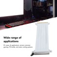 thumbnail image 4 of PCIE 5.0 X16 Riser Cable, PCB 128Gbps High Speed Flexible GPU Extension Riser Cable Adapter Compatible with 4.0 3.0 2.0 1.0, Convenience PCIE 5.0 Riser Cable,Minimize Interference,, 4 of 7
