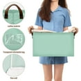 thumbnail image 5 of Ryvnso Blue Green Storage Bins Large Basket Foldable Cube Toys Organizer with Handles 2 PCs, 5 of 8