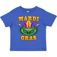 thumbnail image 3 of Inktastic Mardi Gras with Green Masquerade Mask Boys or Girls Toddler T-Shirt, 3 of 5