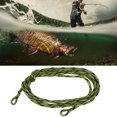 thumbnail image 4 of Núcleo trenzado de pesca, 1 aparejo de pesca PE línea líder línea de pesca resultados impresionantes, 4 of 10