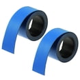 thumbnail image 1 of 2 Pcs Tira Magnética Borrable 1 Pulgada x 3.3 Pies Etiquetas de Hoja Magnética Escritable Azul, 1 of 4
