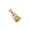 Gold, variant on Women's Men's Stainless Steel Punk Boxing Fist Pendant Chain Necklace Gothic Gifts Silver