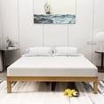 thumbnail image 2 of Queen Size Platform Bed Frame / Durable Design, No Headboard Needed, 2 of 2