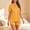 Yellow, variant on Women's Polka Dot Button Down Pajama Set Short Sleeve with Shorts Summer Casual Plus Size Sleepwear