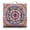 Ethnic, variant on Buffalo Print Tatami Mat Seat Pad - 24" Square Thick Meditation Cushion for Adults, Premium PP Cotton Filling, Non-Shift 9-Point Stitching, Rustic Farm Style Floor Seating