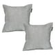 thumbnail image 1 of Cojin Decorativo Cuadrado Set de 2 Duke Gris, 1 of 4