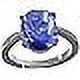 thumbnail image 2 of 16.14 Carat Lajward Lazward Stone Original Natural Lapis Lazuli Lajwart Lazwart Gemstone Panch Dhatu Silver Coated Adjustable Ring With Lab Certificate-B0CVTZ, 2 of 5