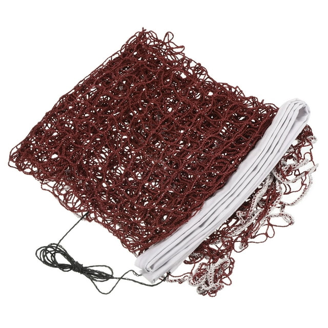 Uxcell Filet de Badminton Portable 7x2.5ft Filet de Remplacement Rouge