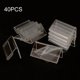 thumbnail image 4 of 40x Price Tag Stand Mini Acrylic Sign Display Holder Price Name Card Tag Label Stand Bracket Home Decor Purse Perfume Display, 4 of 7