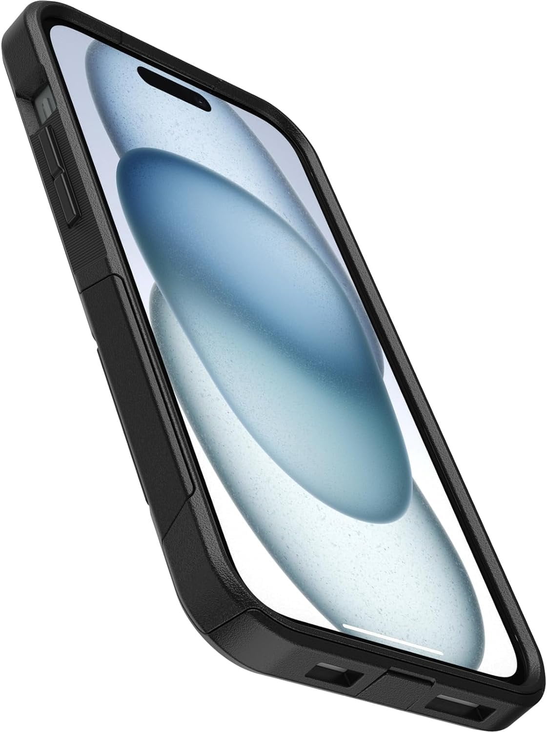 OtterBox iPhone 15 Plus & iPhone 14 Plus Only - Commuter Series Case - Black - Slim & Tough - Pocket-Friendly - with Port Protection - Non-Retail Packaging