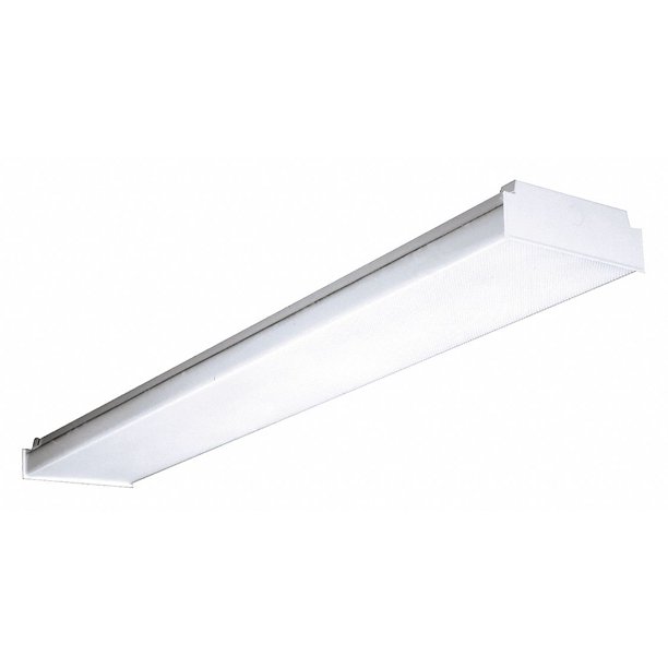 Columbia Lighting LED Wraparound Fixture,4 ft L,5715 lm LAW440HLEDU