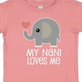 thumbnail image 4 of Inktastic My Nani Loves Me Grandchild Boys or Girls Baby T-Shirt, 4 of 5