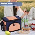 thumbnail image 4 of EARKITY Insulated Lunch Bag, Leakproof Thermal Bento Lunch Box, Portable Lunch Box Small Cooler Bag, Soft Collapsible Reusable Insulated Lunch Tote for Everyday Work Travel Office School, 4 of 7