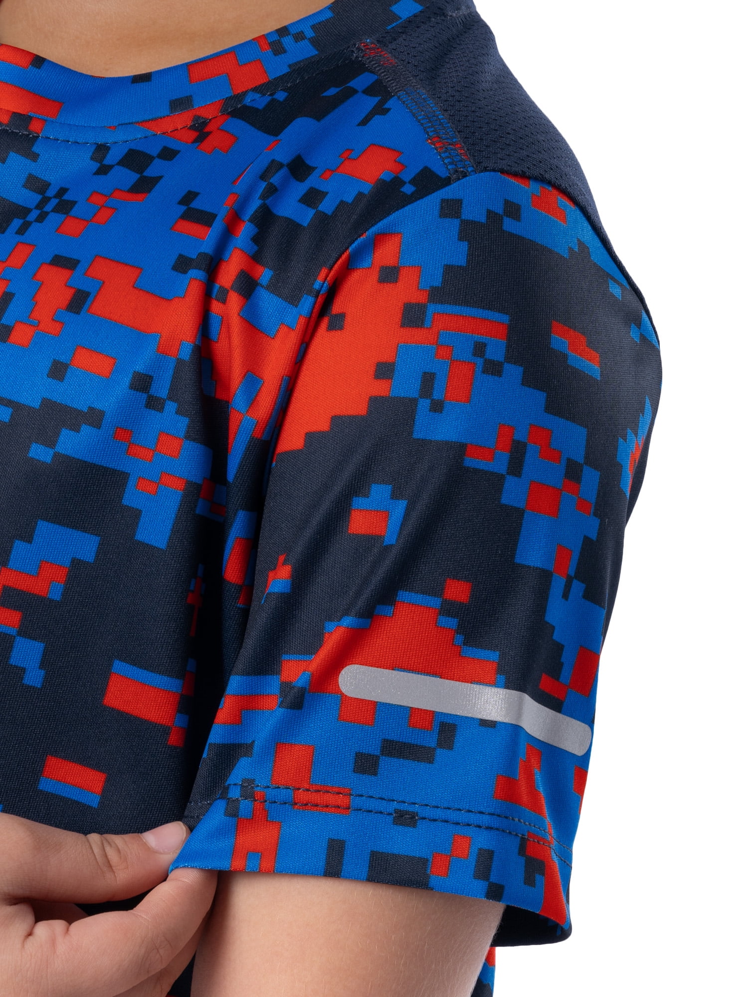 Athletic Works Boys Short Sleeve Core Active T-Shirt, Sizes 4-18 & Husky