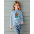 thumbnail image 2 of Image Conscious Hitchhiking Sloth Long Sleeve Toddler -Jay Fleck Designs, Unisex Regular Fit, 2 of 4