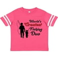 thumbnail image 3 of Inktastic World's Greatest Fishing Duo Boys or Girls Toddler T-Shirt, 3 of 5