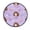 Purple Adorable Mermaid, variant on 36.2 Inch Round Floor Mat Pastel Colors Unicorn Carpet Decor Rug for Living Room Bedroom