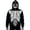 2-Black, variant on Wuxian Full Zip Up Hoodie Men Halloween Skeleton Print Long Sleeve Sweatshirts Spooky Jackets For Men