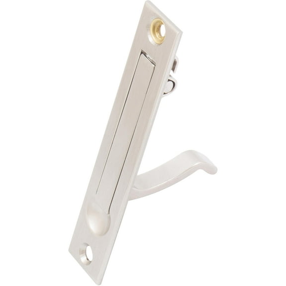 Edge Pull, 3-7/8" x 3/4", Satin Nickel by Stone Harbor Hardware