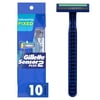 Sensor2 Plus Men's Disposable Razors, 10 Ct