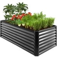 thumbnail image 3 of Best Choice Products 6x3x2ft Outdoor Metal Raised Garden Bed, Planter Box for Vegetables, Flowers, Herbs - Gray, 3 of 9