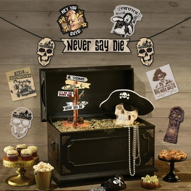 Goonies Room Decorating Kit Party Decorations - Banner, Cutouts, Signs, Centerpiece