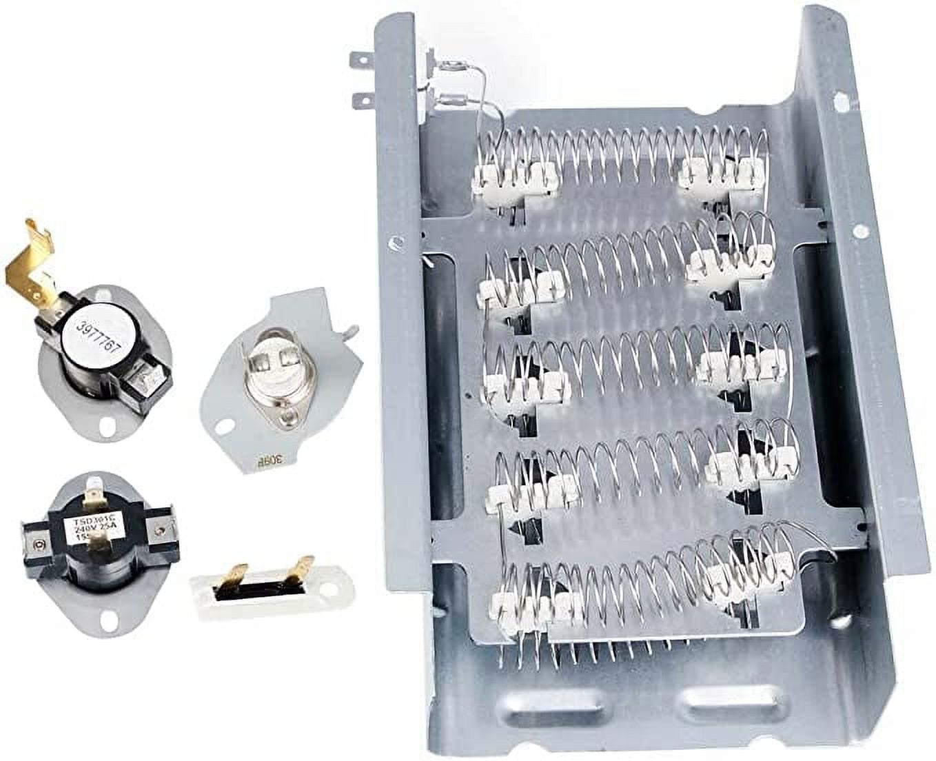 Dryer Heating Element Kits Replacement For Whirlpool 279838 3977767 3392519 3387134 3977393