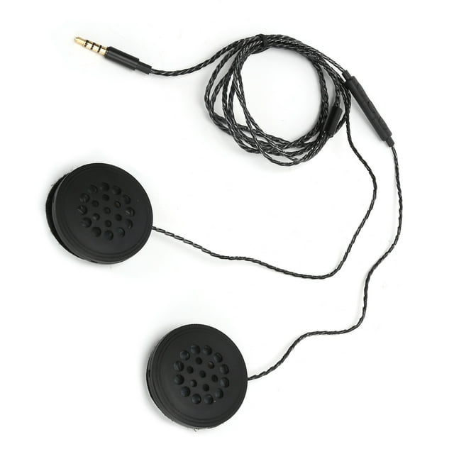 Auriculares Para Casco, Auriculares Para Motocicleta, Manos Libres, Sonido Estéreo Plug And Play Universal Con 2 Altavoces Para Exteriores Para Montar En Bicicleta