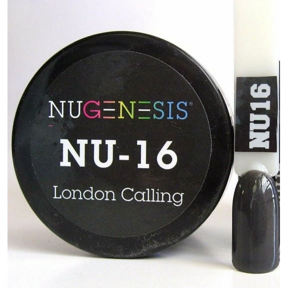 NUGENESIS Nail Color Dip Dipping Powder 1.5oz/jar - NU16 London Calling