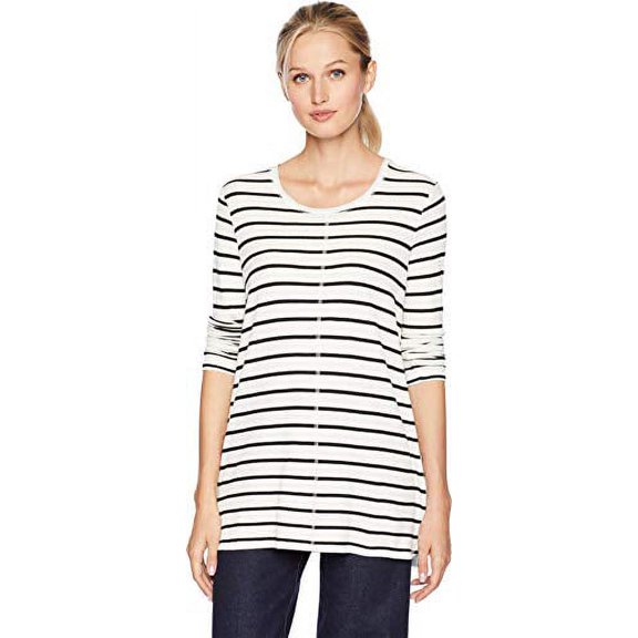 Tribal Women's L/S Crewneck Thermal Top, Eggshell, S