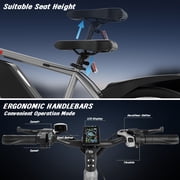 Electric Bike for Adults, 26'' Up to 50 Miles 22MPH Electric Mountain Bike with 48V Removable Battery UL2849 (Blue)