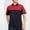 Red, variant on YLSDY Men's Casual Short Sleeve Moisture Wicking Performance Golf Button Collared Contrast Color Patchwork Pique Shirts Tops Black XXXL