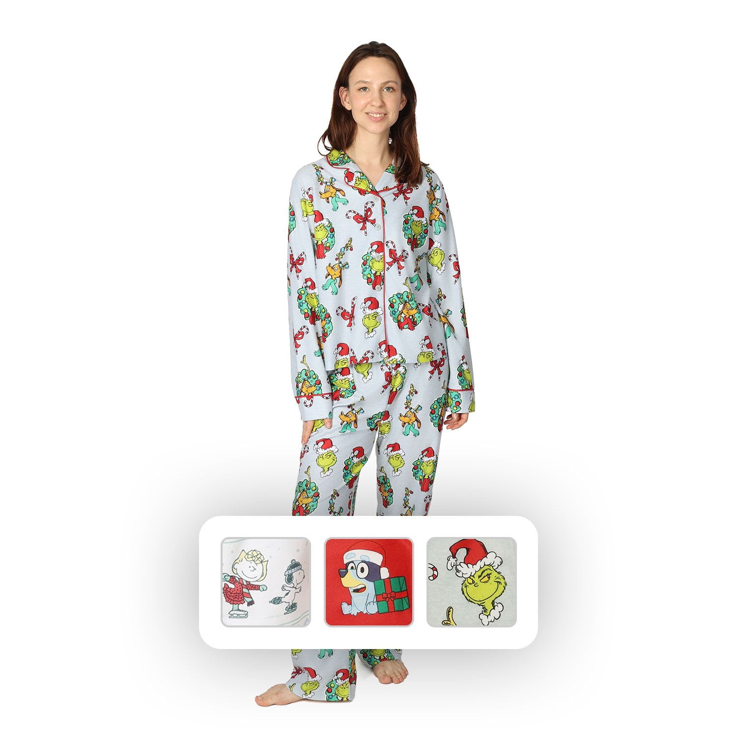 Hooded Pajama Sam's Club Cuddl Duds Pajamas Character Family