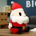 thumbnail image 2 of Regalo de cumpleaños suave del festival del peluche del juguete de la felpa de Papá Noel para los niños, 2 of 5