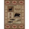 thumbnail image 1 of Mayberry Rug American Destination River Camp Area Rug, Multi Color, 5' 3'' x 7' 3'', 1 of 2
