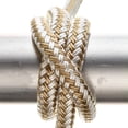 thumbnail image 5 of Seachoice Double-Braid Nylon Fender Line, 1/4 In. X 6 Ft., Gold/White, 5 of 5