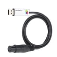 thumbnail image 1 of Midi Lixada USB to DMX Interface Adapter LED DMX512 Computer PC Stage Lighting Controller Dimmer, 1 of 7