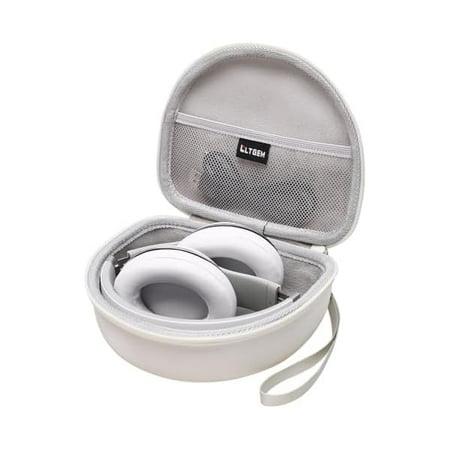 wonima10 Headphone Case Compatible with Beats Studio Pro/Solo 4 / Studio 3 / Solo 3 / Picun B8 / BERIBES/JLab JBuds Lux ANC Wireless Bluetooth Noise Cancelling Headphones, White(Case Only)