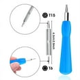 thumbnail image 3 of Replacement Doorbell Blue Screwdriver T6 T15 & + 20Pcs Doorbell Screwsg Doorbell Security Screw Set, 3 of 6