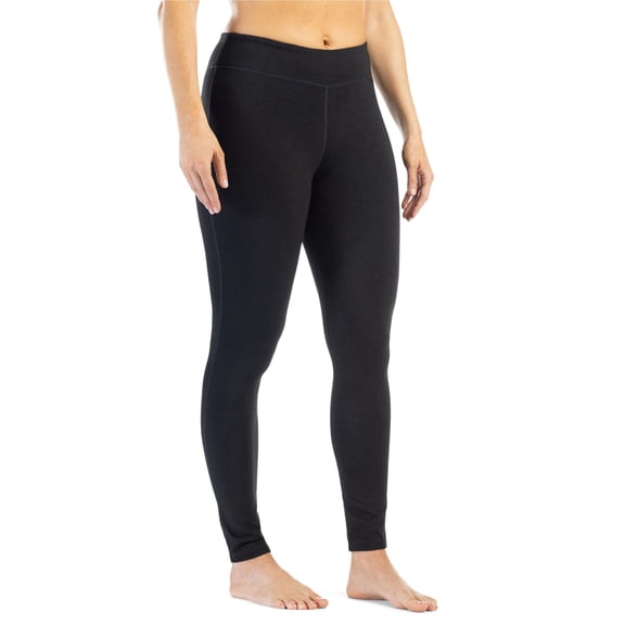 Fishers Finery Women's Ecofabric Athletic Yoga Ankle Legging (Black, XS Tall)