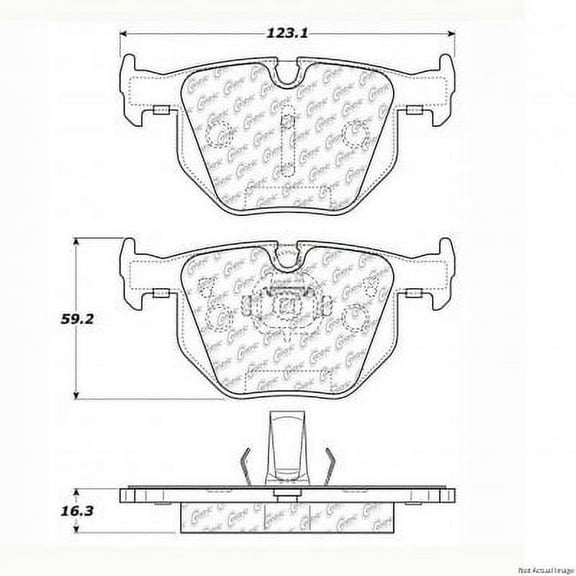 Centric Parts - Metallic Pads