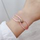 thumbnail image 1 of Pulsera de cuerda ajustable para hombre y mujer, cadena de mano con hebilla de Metal, moda Simple, regalos de joyería, Unisex, 3, 1 of 4