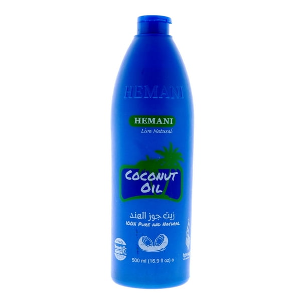 HEMANI Coconut Hair Oil Blue Bottle 500mL (16.9 FL OZ)