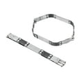 thumbnail image 1 of 2Pcs Kiss Clips Serrure Cadre Charnières Internes Ressort Clip Couture Faisant pour Sac à Main, 1 of 9