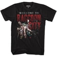 thumbnail image 1 of Resident Evil Welcome To Rc Black Adult T-Shirt Tee, 1 of 2