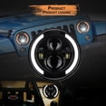 thumbnail image 1 of /24V Phare de Voiture Moto 7 Pouces Lampe de Conduite LED Ronde pour Jeep Wrangler 7 Pouces, Clignotant Rétro, 1 of 6