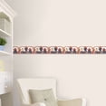 thumbnail image 3 of Concord Wallcoverings Peel and Stick Self Adhesive Kids Wallpaper Border, Plush Bear for Play Room Nursery Room, White Red Blue Green, 15 ft by 5 in 2131, 3 of 5
